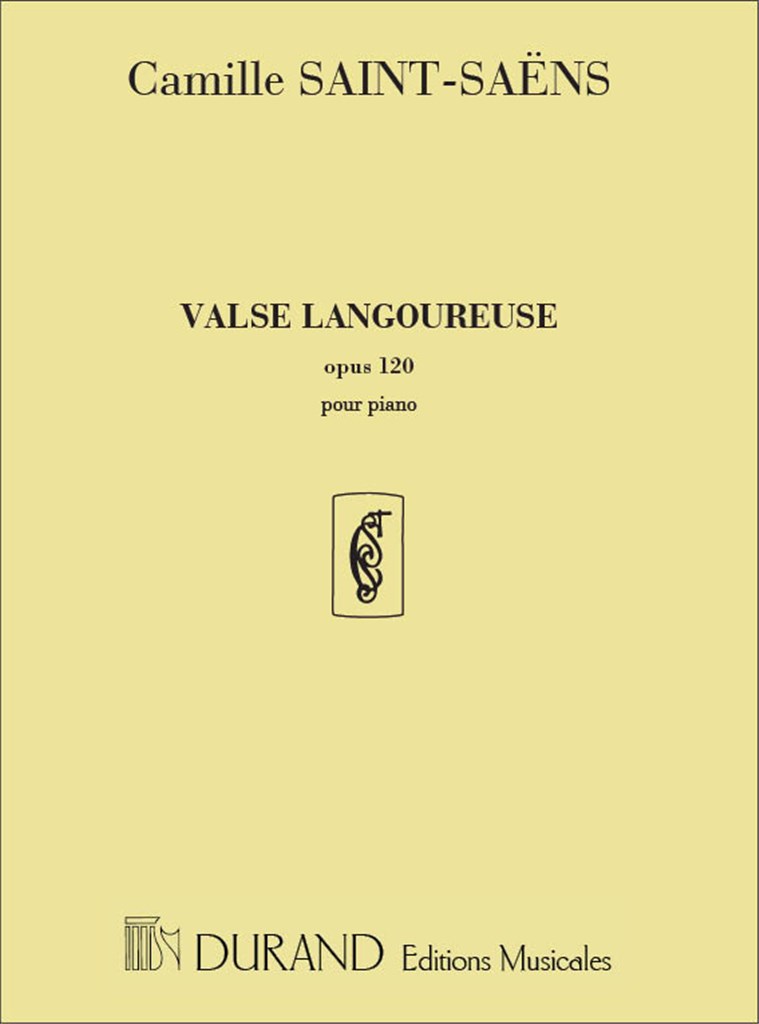 Valse Langoureuse, Opus 120 - Pour Piano